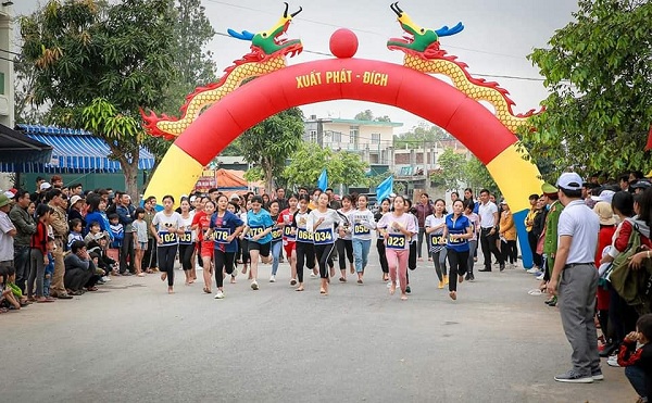 Thị đoàn Hoàng Mai tổ chức Lễ ra quân tháng thanh niên và giải Việt dã năm 2019