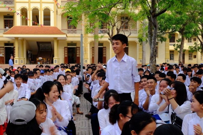 Hoàng Mai: Nhiều chi đoàn trong Trường học tuyên truyền Kỷ niệm 70 năm Ngày truyền thống học sinh, Hội sinh viên Việt Nam.