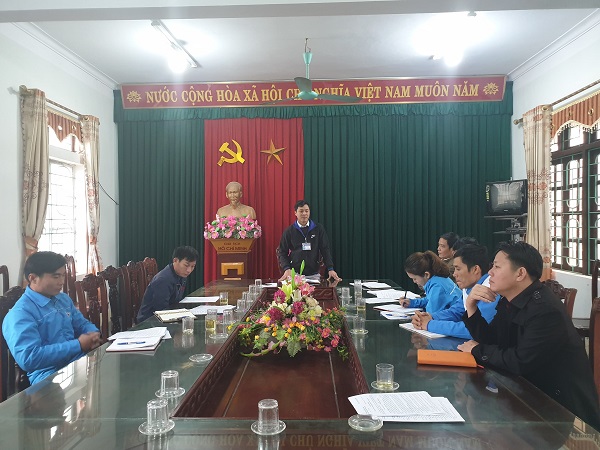 Ban Thường vụ Thị đoàn Hoàng Mai đã có buổi làm việc tại Quỳnh Lập về khắc phục những tồn tại, yếu kém tại đoàn cơ sở