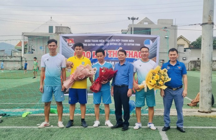 Giao lưu bóng đá chào mừng kỷ niệm 66 năm ngày thành Hội Liên hiệp Thanh niên Việt Nam (15/10/1956-15/10/2022)
