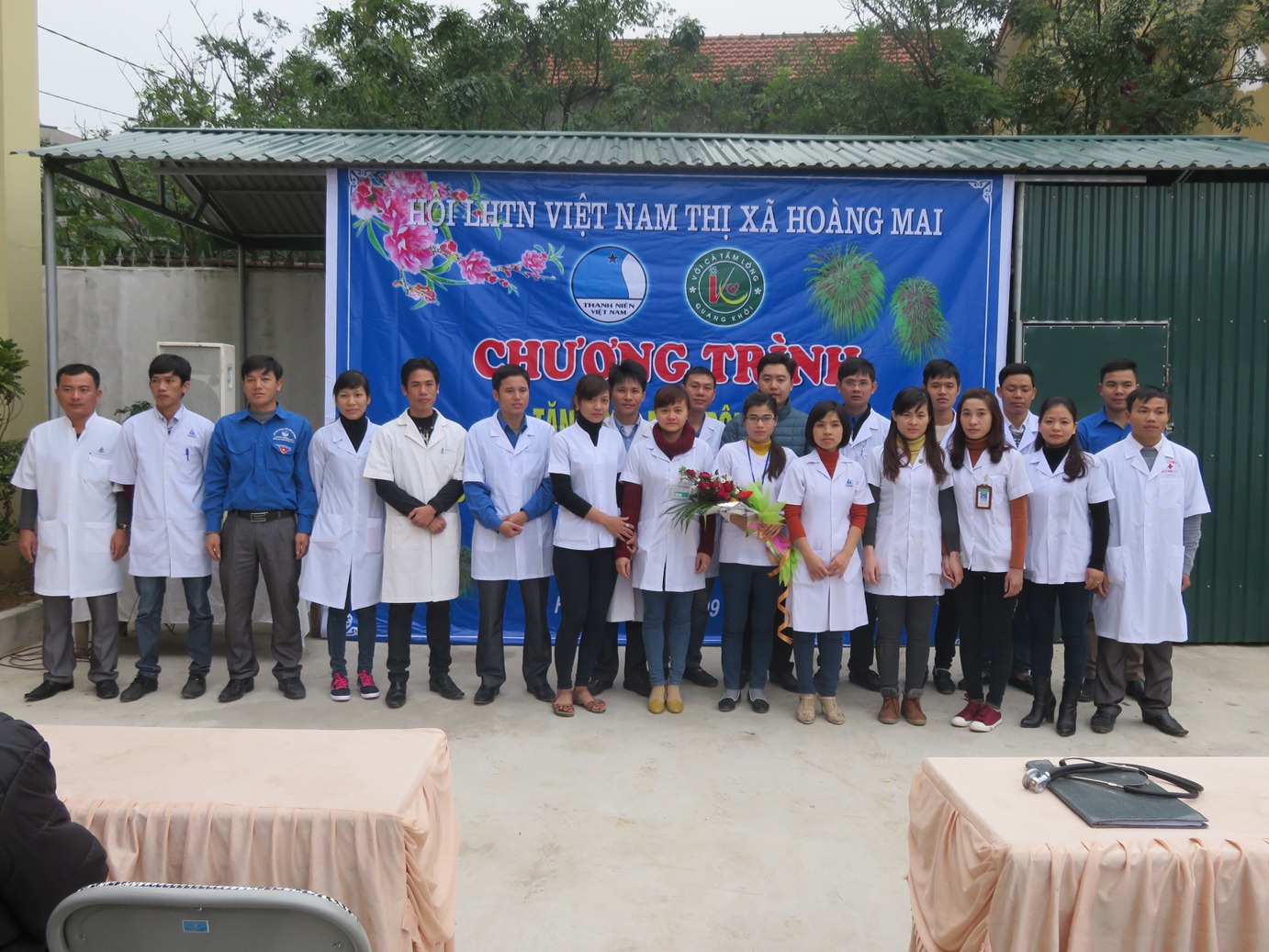 Tổ chức Lễ ra mắt Câu lạc bộ Thầy thuốc trẻ Thị xã Hoàng Mai