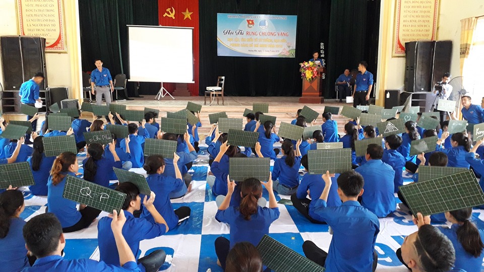 Tổ chức cho gần 200 cán bộ Đoàn - Hội, ĐVTN học tập, tìm hiểu về tư tưởng, đạo đức, phong cách Hồ Chí Minh thông qua Hội thi "Rung chuông vàng"